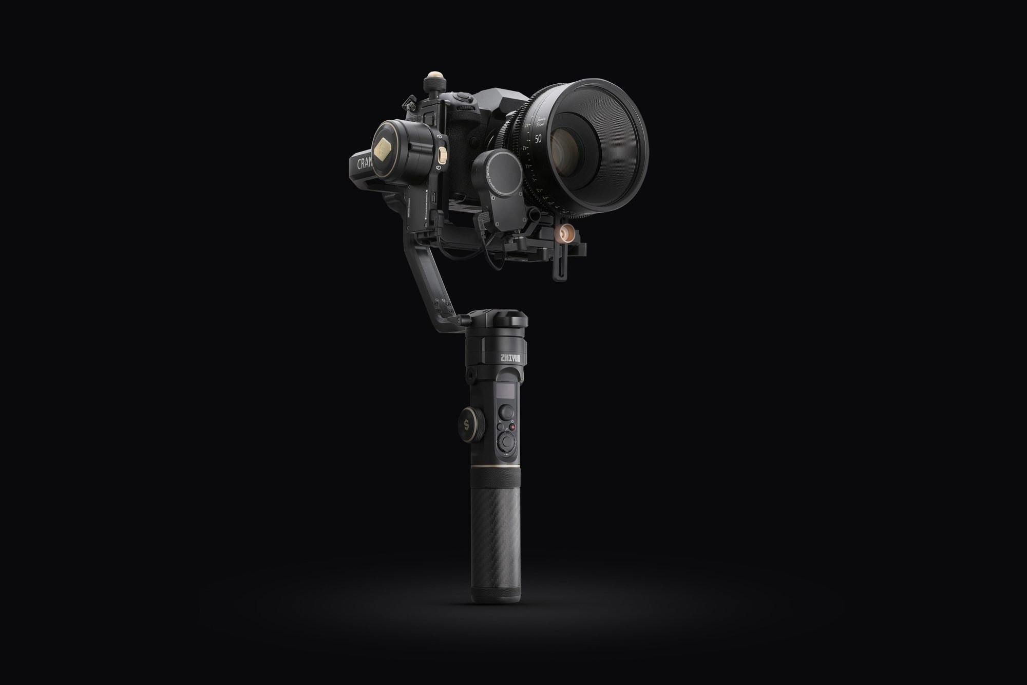 CRANE 2S Handheld Gimbal for Panasonic S1H Camera