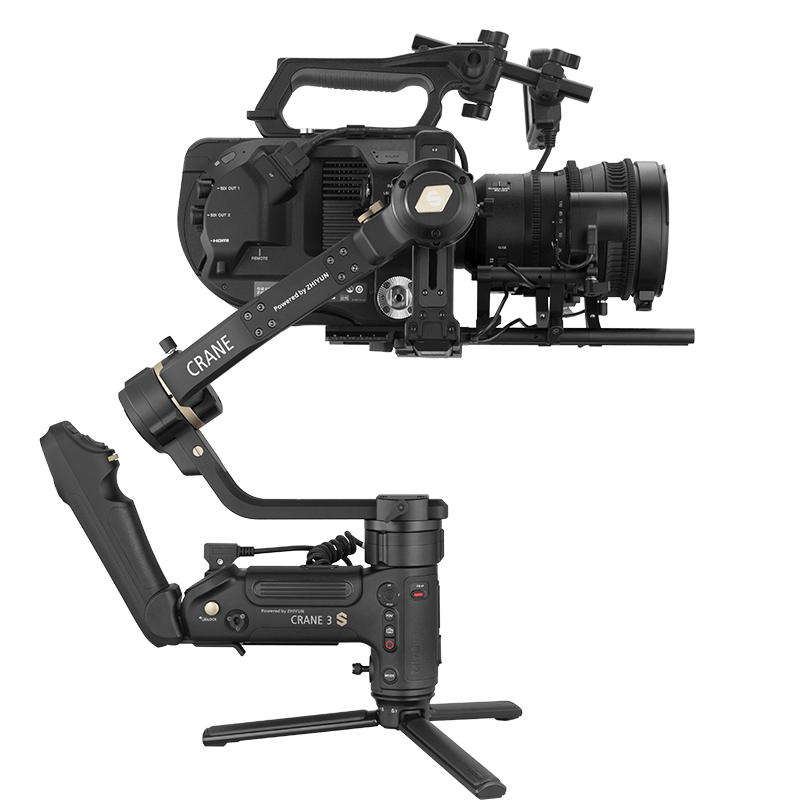 CRANE 3S - Cinema Camera 3 axis Gimbal Stabilizer | ZHIYUN