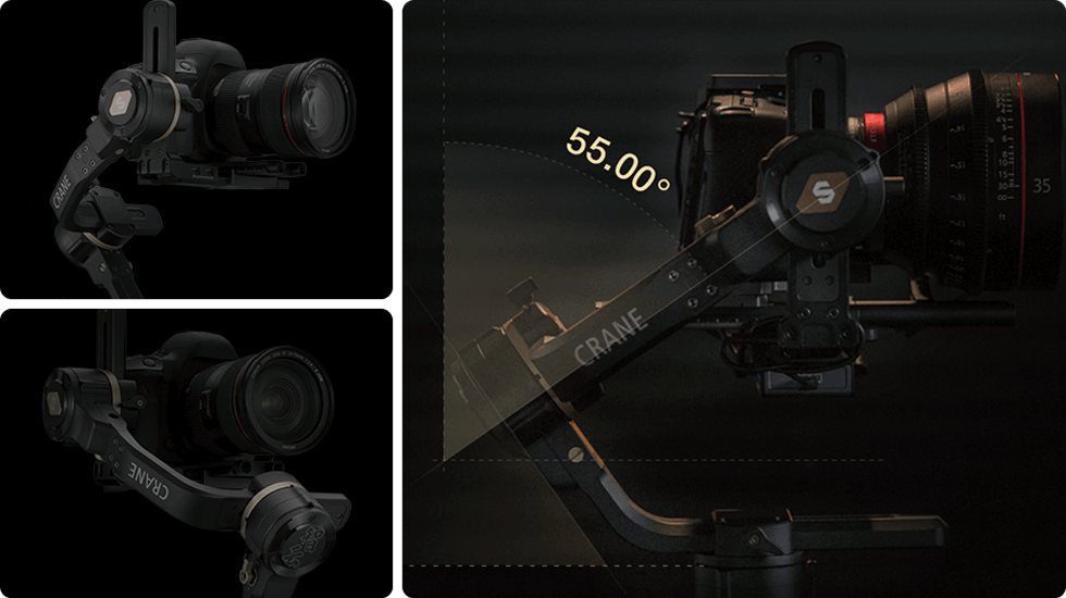 CRANE 3S - Cinema Camera 3 axis Gimbal Stabilizer | ZHIYUN CRANE 3S - Cinema Camera 3 axis Gimbal Stabilizer | ZHIYUN